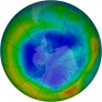 Antarctic Ozone 1992-08-24